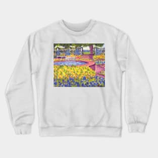 Prescott Park Gardens in Portsmouth NH Crewneck Sweatshirt